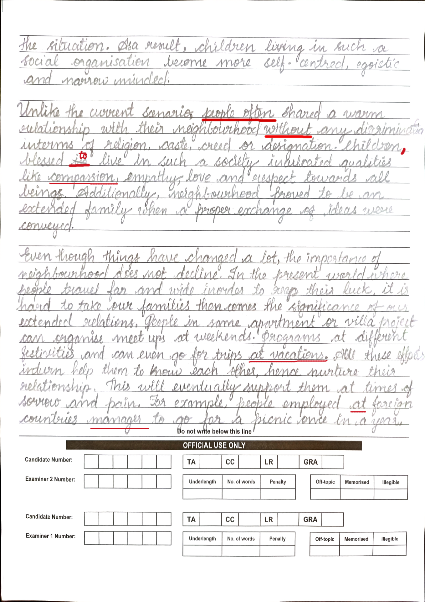 IELTS sample answer page 2