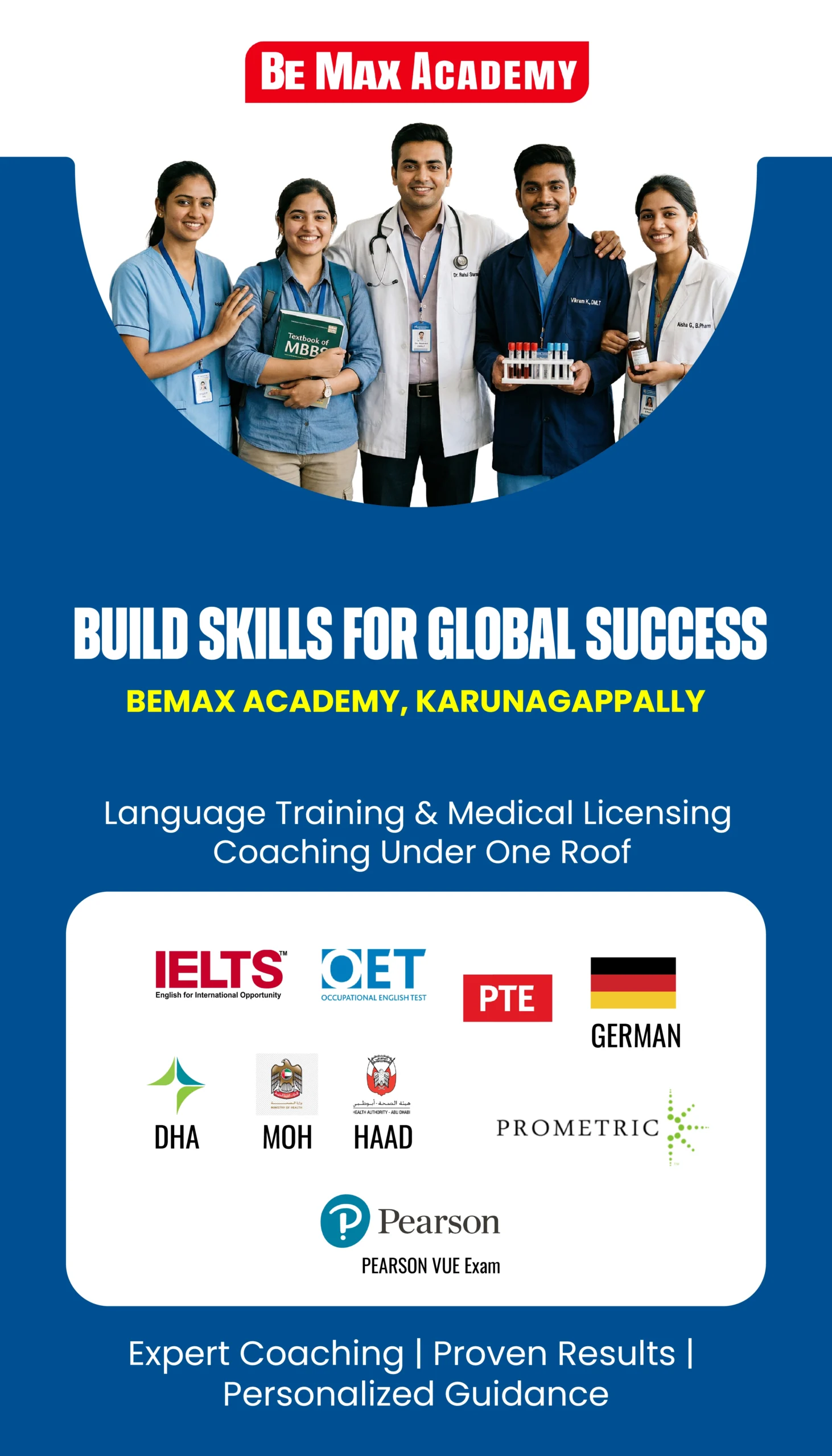 BeMax Academy — campus and learning environment