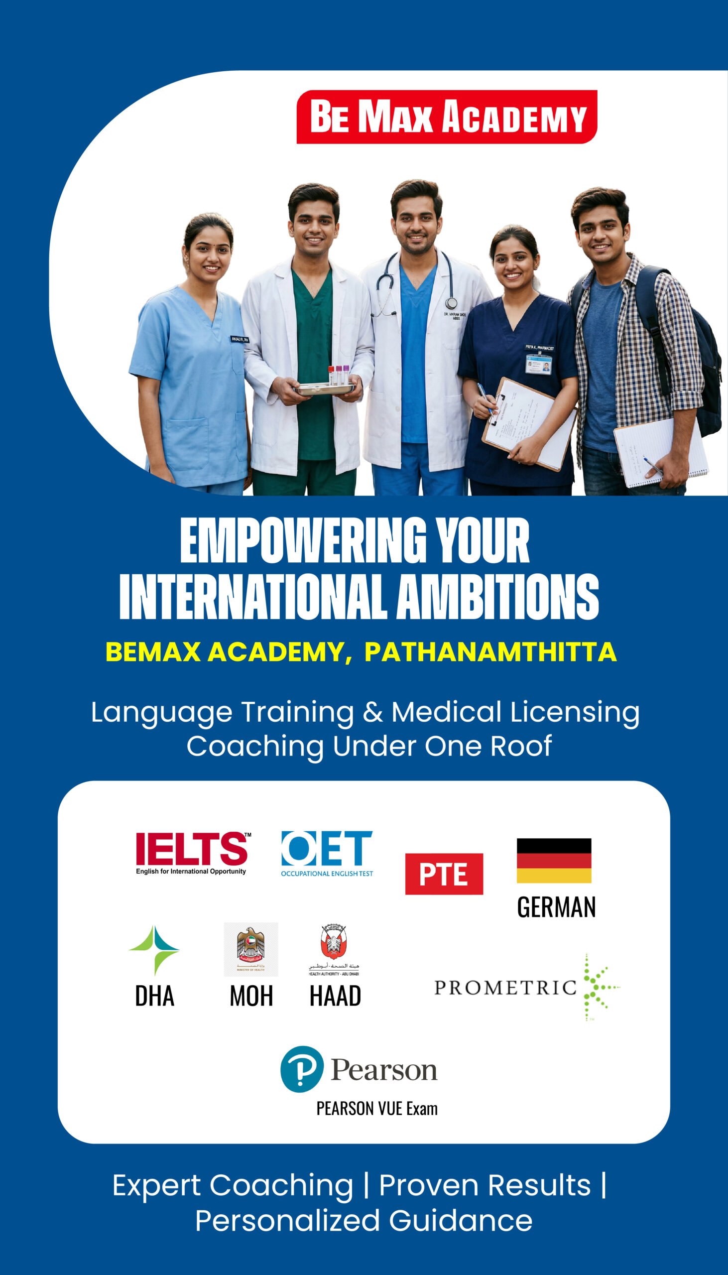 BeMax Academy — campus and learning environment