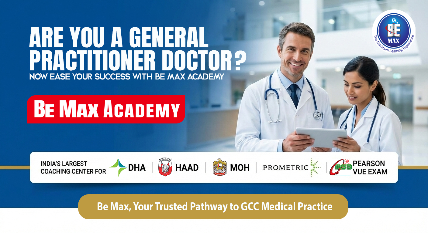 Be Max Academy — GCC Medical Licensing