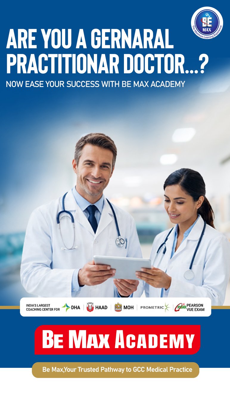 Be Max Academy — GCC Medical Licensing
