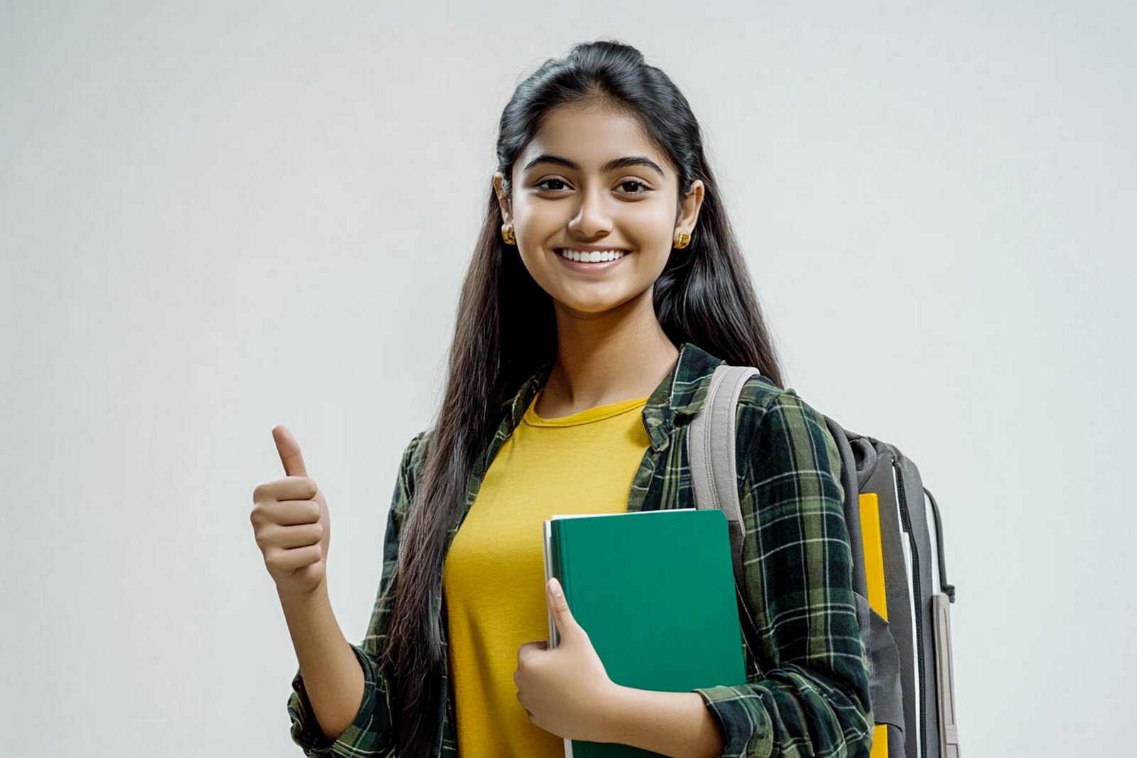 Student with earphones and study materials — BeMax Academy