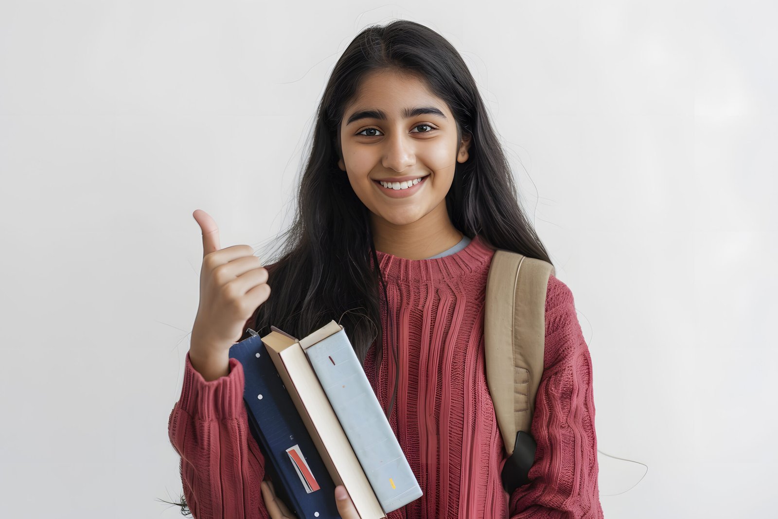 Student with earphones and study materials — BeMax Academy