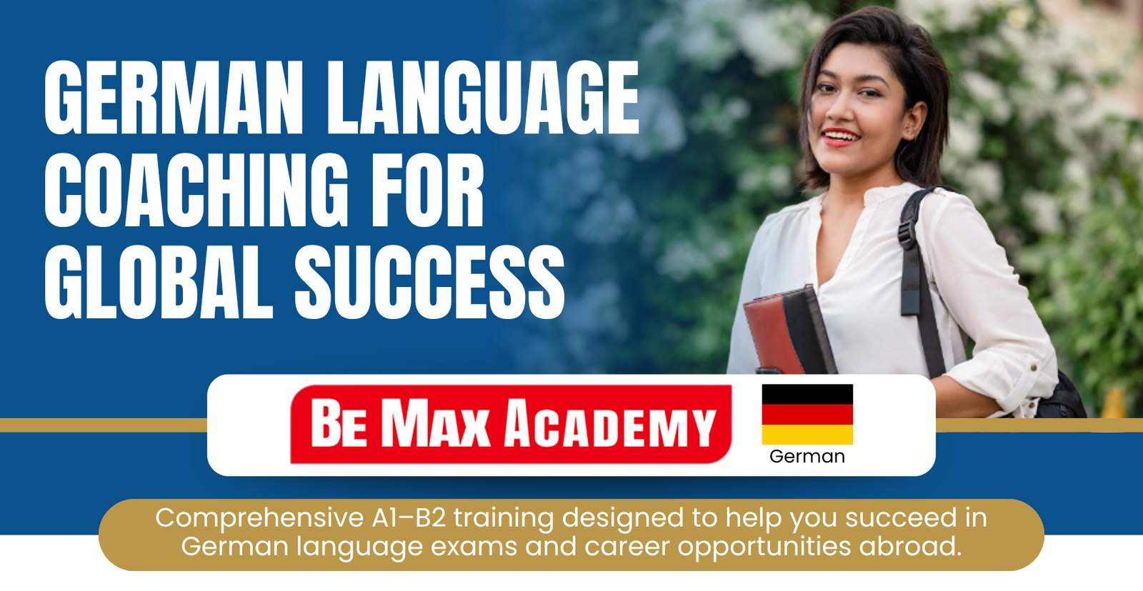 Be Max Academy — Your trusted partner for German Language Coaching. Expert coaching, proven results, personalized guidance.