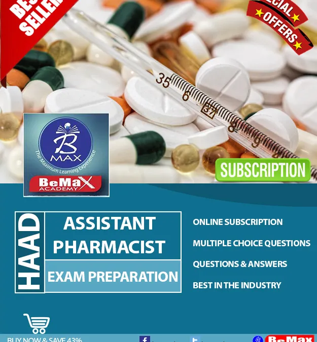 HAAD ASSISTANT PHARMACIST 366151
