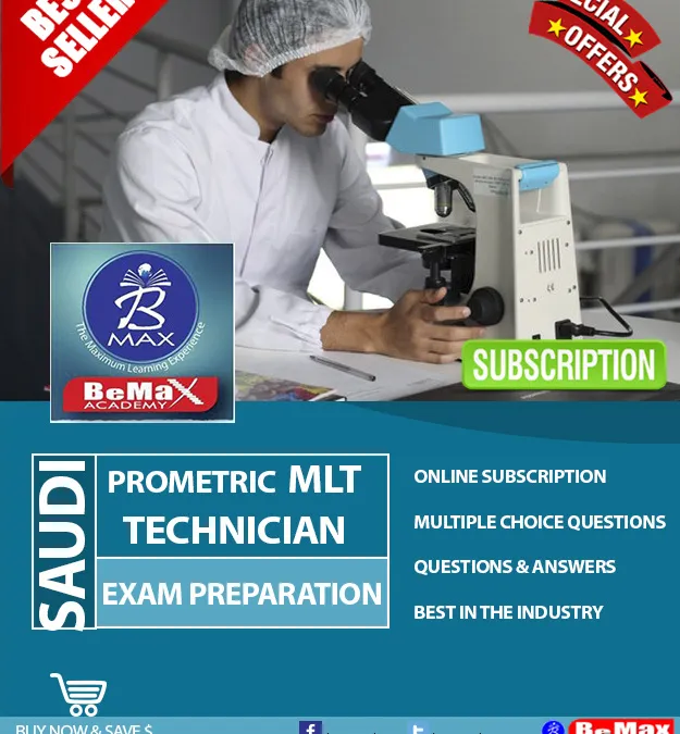 SAUDI PROMETRIC MLT TECHNICIAN EXAM 339378
