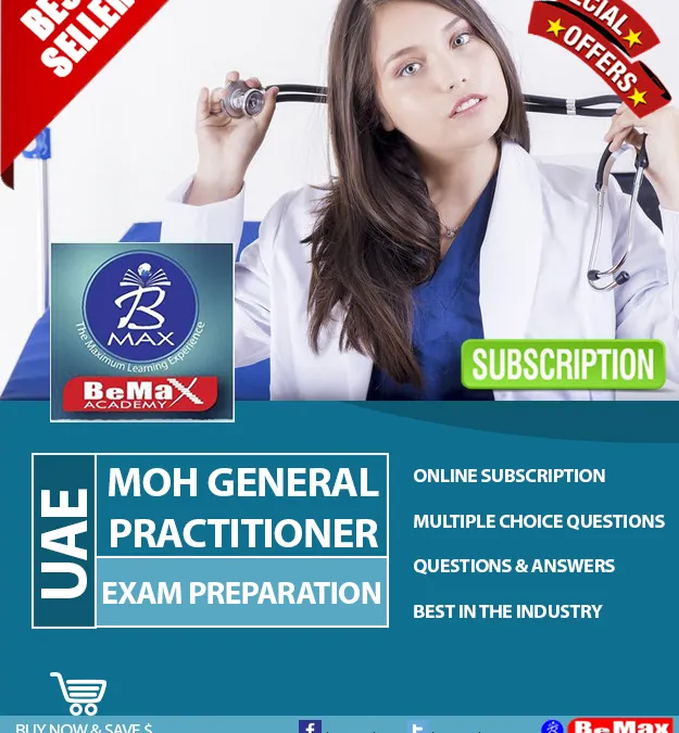 UAE MOH GENERAL PRACTITIONER EXAM 365890